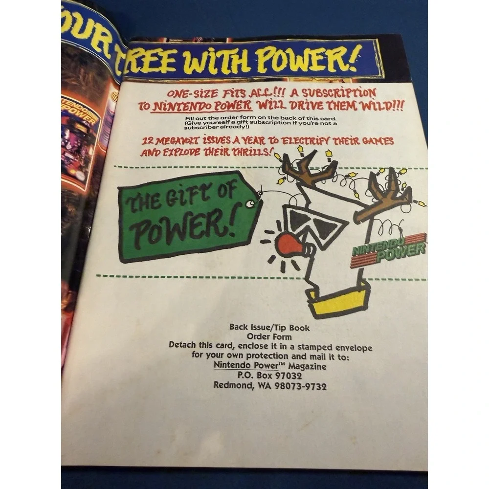 Nintendo Power Magazine Vol. 18 Dr Mario w/ MEGA MAN Poster & Inserts